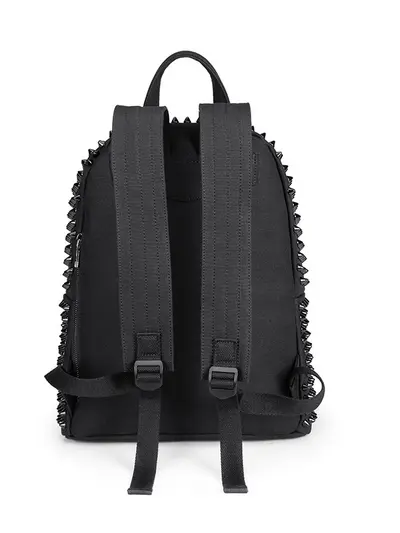 Women's Studded Backpack, Large Capacity, Korean Style Commuter - 5