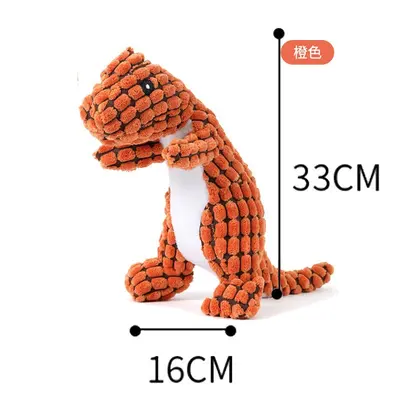 Pizza-Shaped Squeaky Chew Toy for Small and Medium Dogs - 5