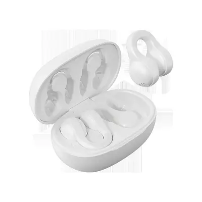 New Clip-On Non-Bone Conduction Wireless Bluetooth Open-Ear Earbuds with Smart LED Display and Extended Battery Life - 6