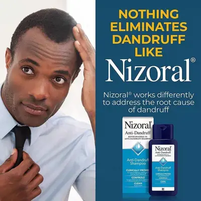 Cross-border bestseller American Nizoral anti-dandruff refreshing oil control anti-itch silicone-free shampoo for men and women hair shampoo
