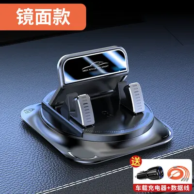 Ricash car phone holder, fixed bracket, non-slip matte, dashboard mount - 11