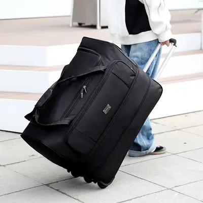 28 Inch Expandable Oxford Fabric Trolley Case, Large Capacity - 3