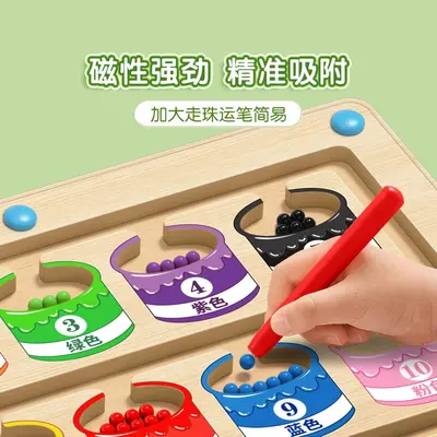 Magnetic Maze Ball Game, Attention Training, Ages 2-6
