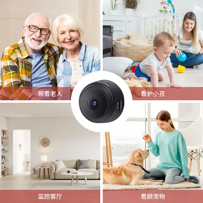 A9 Kamera WIFI Kablosuz Ağ 1080p HD Kamera Açık Hava Sporları Çok Fonksiyonlu Uzaktan Kumandalı Kamera