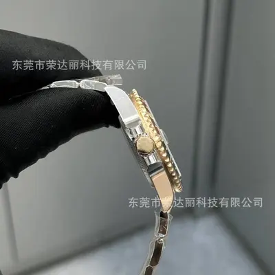 可乐圈机械表男款厂家批发雪碧沙土圈商务男格林尼治系列夜光男士