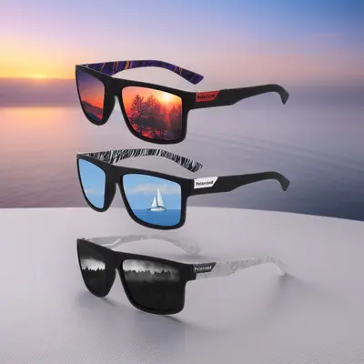 Neue europäische und amerikanische grenzüberschreitende Radsport-Sonnenbrillen, Retro-Sport-Sonnenbrillen, Herren- und Damensonnenbrillen, Export-Polarisationssonnenbrillen 918