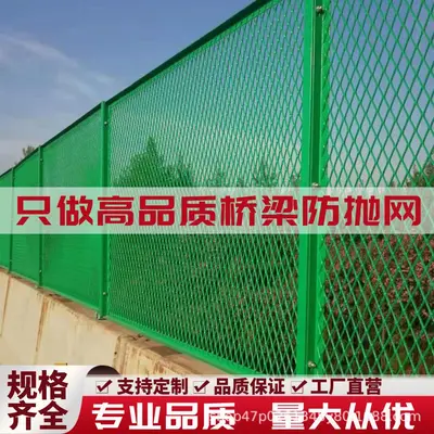 Anti-Throw Safety Net for Bridges and Highways, Wire Isolation Mesh