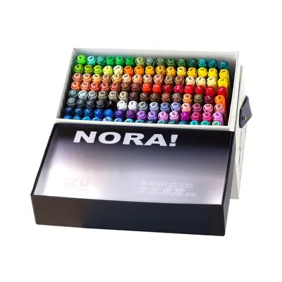 Acrylic Marker Pen Set, Opaque Soft-Tip, Gift Box