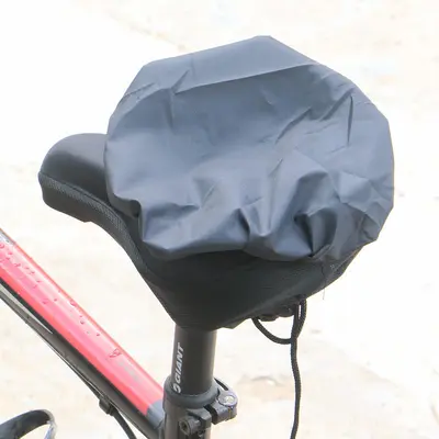 Universal Bicycle Saddle Rain Cover, Waterproof and Dustproof, Portable