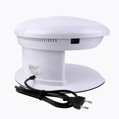 Nail polish dryer with dual hot and cold air function for hands and feet