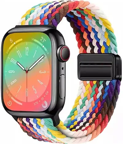 Woven Nylon Magnetic Buckle Strap for Apple Watch S10, 20/22 mm - 12