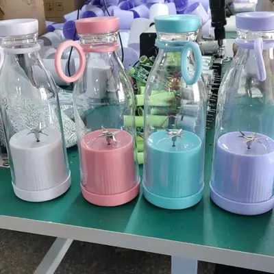 Elektrikli taşınabilir USB şarjlı meyve suyu blender