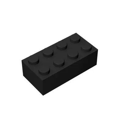 LEGO 3001 Uyumlu Kalın Tuğla Yapı Taşları, 2x4 Delikli, Küçük Parça - 3