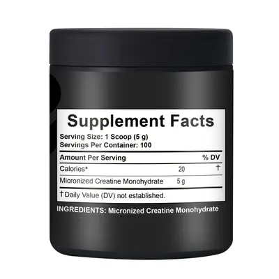 跨境热销新品肌酸粉CREATINE MONOHYDRATE 源头厂家 工厂直发