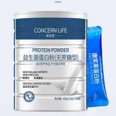 Probiotic Protein Powder 450g, 85% Concentrated Whey, Low Fat - 7