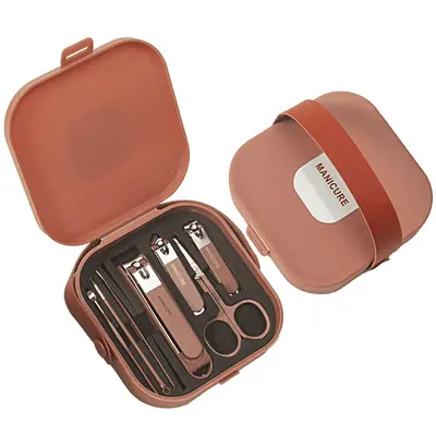 Nail clipper set with anti-splash protection, high quality