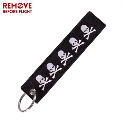 Motorcycle Keychain, Jewelry Style Men's Gift, Embroidered - 8