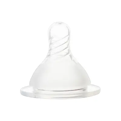 Babysauger aus Flüssigsilikon, breiter Hals, universell passend, Standardmund - 10