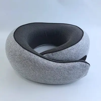 Amazon sınır ötesi hafızalı köpük U şeklinde boyun yastığı salyangoz seyahat yastığı uçak yastığı ofis şekerleme seyahat yastığı U şeklinde yastık - 8