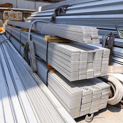 201/304 Stainless Steel Flat Bar, Solid Brushed Metal Strip for Architectural Decoration