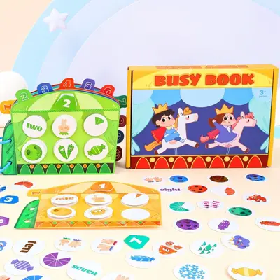 Digital Cognition Quiet Book, Early Education, Hand-Eye Coordination - 4