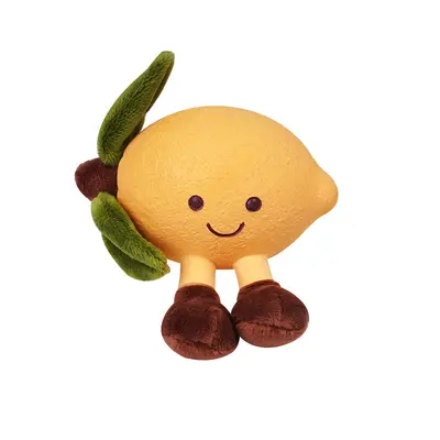 Dog Toy Realistic Fruit Latex Squeaky Chew-Resistant for Puppies - 8