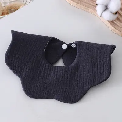 Baby Double-Sided Waterproof Bib, Pure Cotton, 0-3 Years - 7