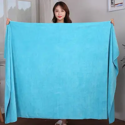 Beauty salon large bath towel, absorbent and lint-free bath towel, large towel, physiotherapy massage heating bed towel - 11