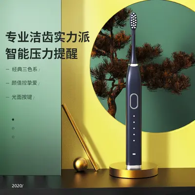 Vibrating Sonic Electric Toothbrush with Water Flosser, Rechargeable - 4