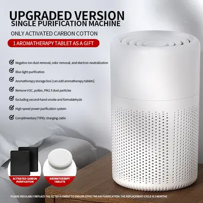 USB Desktop Air Purifier, Multi-Layer Filter, Mini - 7