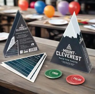 Everest Gerçek veya Yalan Eğlenceli Aile Seyahat Masa Oyunu, Noel