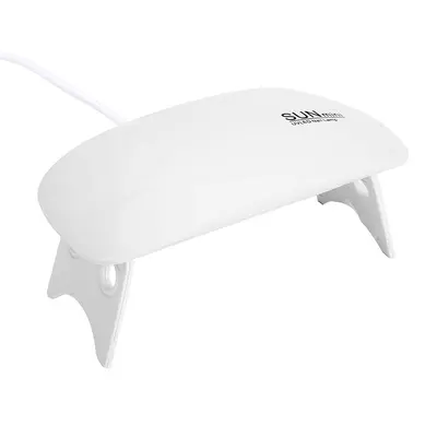 Mini oje jel kurutma lambası USB arabirimli katlanabilir Sunmini fare şeklinde fototerapi lambası küçük tırnak lambası - 11