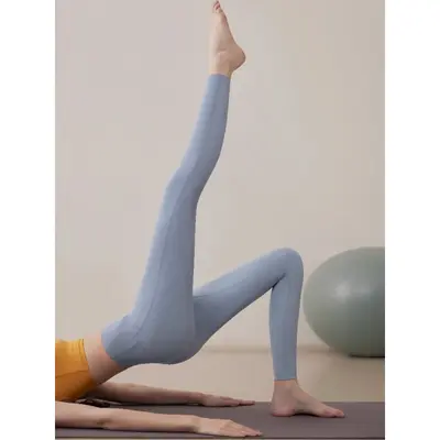 Haihose, Yoga-Leggings, hohe Taille, Po-Lifting, elastisch - 4