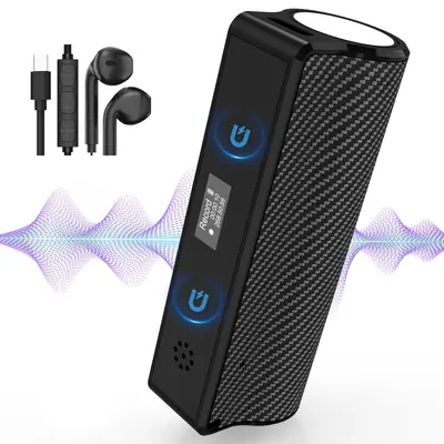 Magnetic Voice Recorder with AI and Noise Reduction, Long Standby - 7