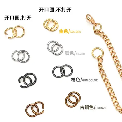 Iron 6-22mm Open Jump Rings and Clasps for Bracelets and Necklaces