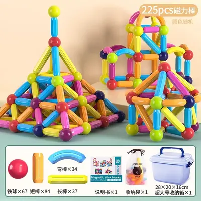 Magnetic Building Blocks Educational Toy Ages 1-3 - 12