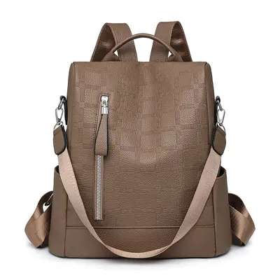 Damen-Rucksack 2026 mit Prägemuster, Freizeit-Reiserucksack - 8