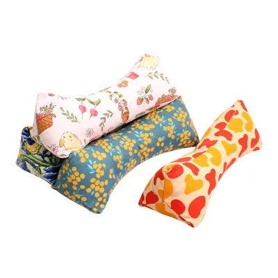Buckwheat Hull Triangular Cervical Pillow with Mugwort Support - 6