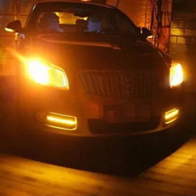 18MM Eagle Eye LED Light for Motorcycle and Car, 9W, Waterproof, Amber