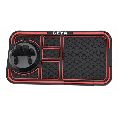 Multifunctional PVC Car Anti-Slip Mat with Phone Holder and Parking Number Card