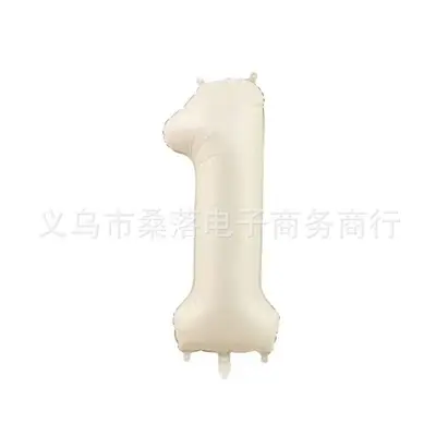 32 Inch Digital Aluminum Foil Balloon for Birthday Party Decoration