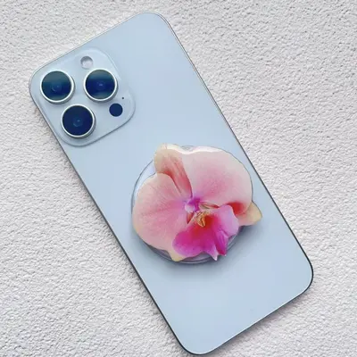Orchid Magnetic Phone Holder, Foldable Desktop, Portable - 10
