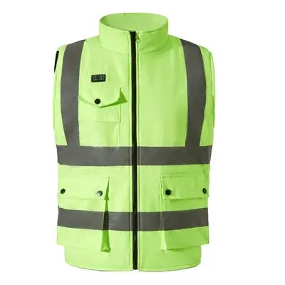 Dual-Zone 27-Area Heated Reflective Safety Vest - 7