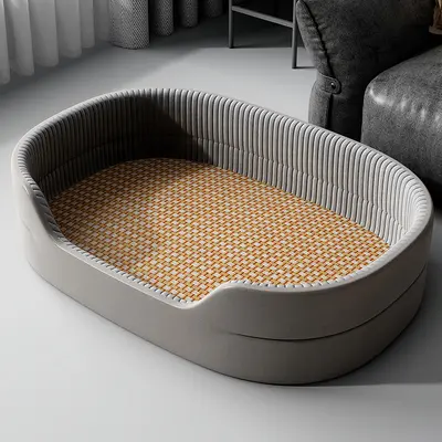 Four-Season Thick Dog Bed, Washable, for Small and Medium Dogs and Cats