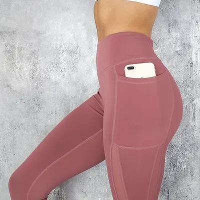 Women's Ankle-Length Yoga Leggings, Quick-Dry, Mesh Panels - 3