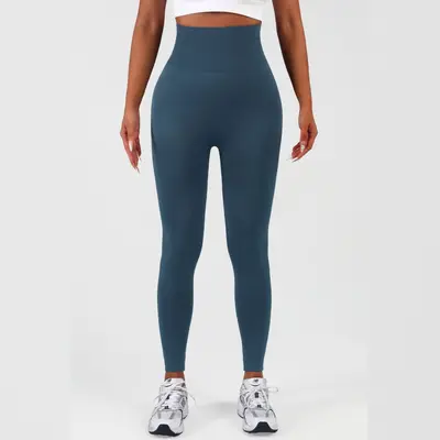 Women's Seamless Peach Butt Yoga Pants, Quick-Drying, Belly Control - 8