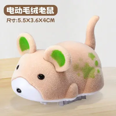 Elektrikli kedi oyuncağı, hamster simülasyonlu, engel algılayıcılı - 9