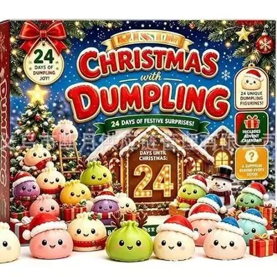 Noel Advent Takvimi 2026, Yumuşak Squishy Oyuncaklar - 10