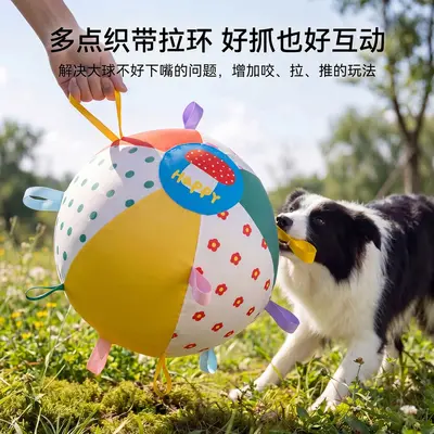 宠物巨无霸寻回超大玩具球人宠互动拔河中大型犬耐抓耐咬狗狗玩具