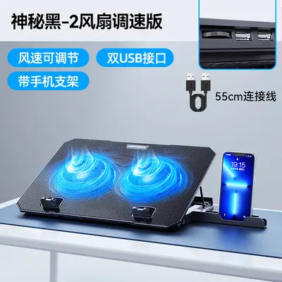 Cooler Master A12 dizüstü bilgisayar soğutma pedi fanlı telefon standı sınır ötesi özel metal panel sessiz çalışma - 7